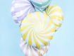 Picture of FOIL BALLOON CANDY YELLOW 18 INCH